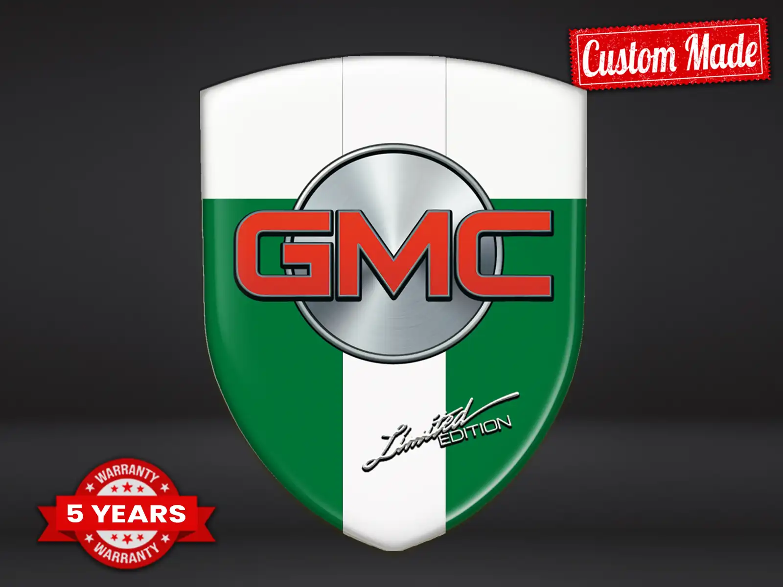 GMC Striscione Parabrezza Auto Edizione Premium Regolabile